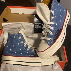 Unique denim converse